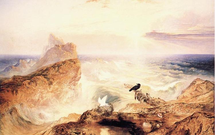 John Martin The Assuaging of the Waters oil painting picture